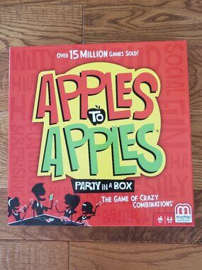 Apples To Apples Party Box Game The Game Of Hilarious Comparisons